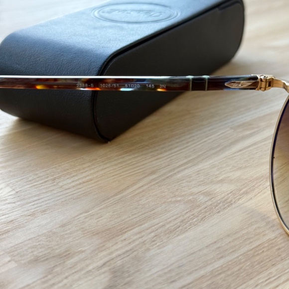 Persol Gradient Brown Round Sunglasses 2388-S main image 4
